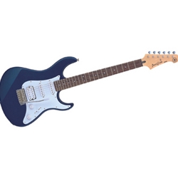 Yamaha PAC012METALLIE Electric Guitar Double-cutaway; Metallic Dark Blue