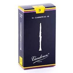 CRT10 Vandoren Clarinet Traditional Reeds