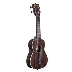 Kala Striped Ebony Soprano Ukulele