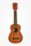 Kala KA15S Soprano Ukulele, No Binding Ukulele