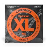 D'Addario ECG23 Set Chromes Extra Light 10-48