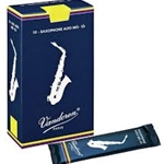 SRT20 Vandoren Alto Sax Traditional Reeds Box of 10