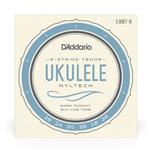D'Addario EJ88T-6 Set Nyltech Ukulele, 6-String Tenor