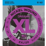 D'Addario EXL120 Electric Super Light 9-42