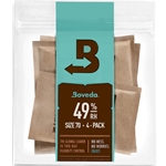 B49-70-4P 4-Pack: Boveda Refill 70 gram 49% RH for wooden instruments