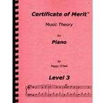 Certificate of Merit Theory Level 3