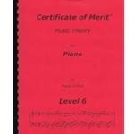 Certificate of Merit Theory Level 6