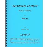 Certificate of Merit Theory Level 7