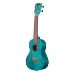 Kala KA-MRT-BLU-C Blue Stained Meranti Concert