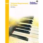 Technical Requirements for Piano Preparatory Level