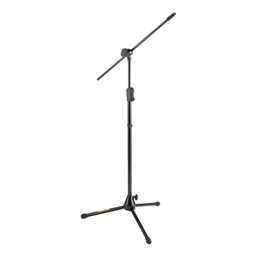 Hercules MS533B EZ Clutch Tripod Microphone Stand with Hideaway 2-in-1 Boom & EZ Microphone Clip