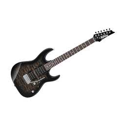 Ibanez GRX70QA Electric Guitar (TKS: Transparent Black Sunburst)
