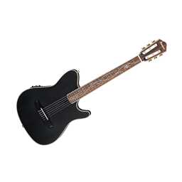 Ibanez TOD10N Tim Henson Signature Acoustic-Electric Guitar (TKF: Transparent Black Flat)