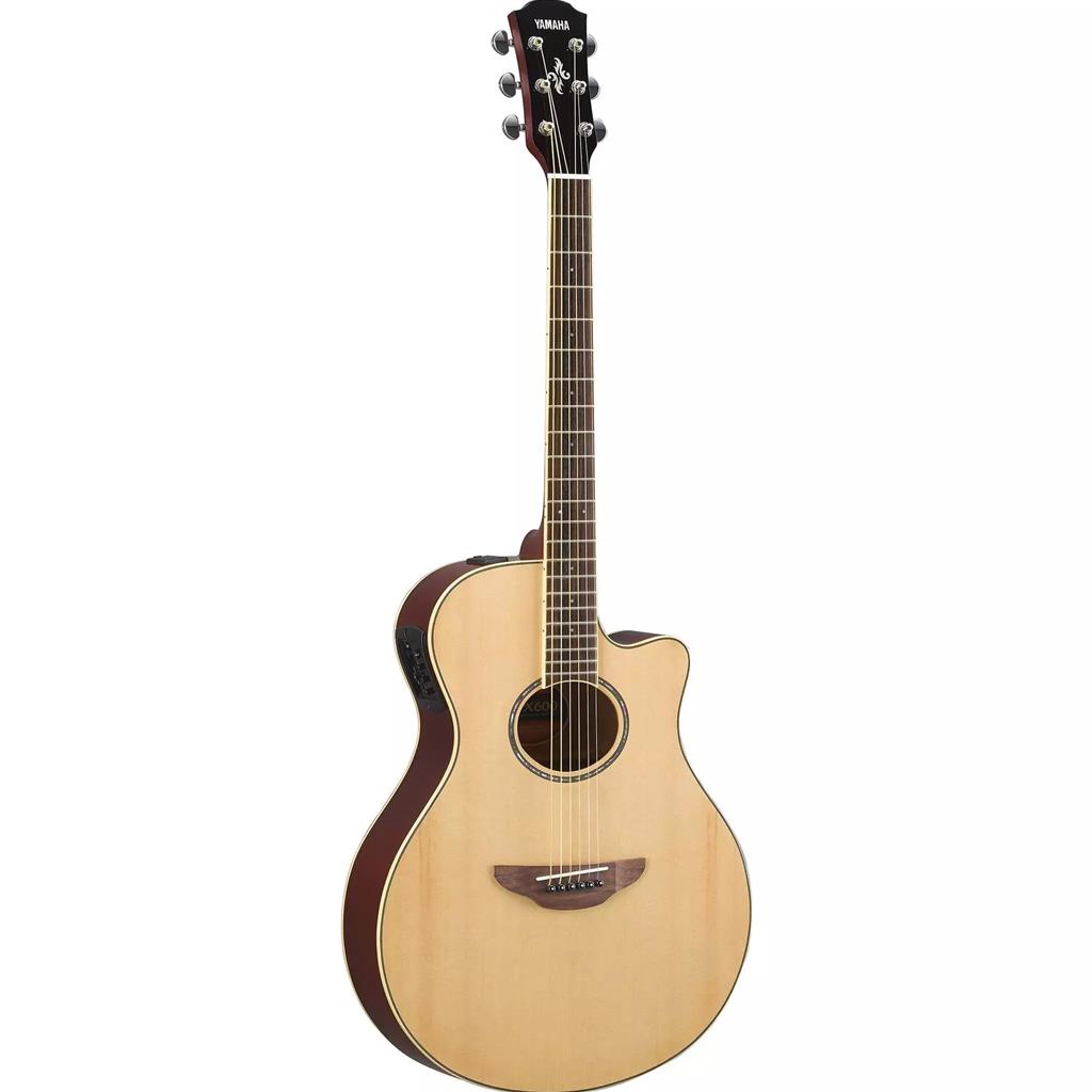 Yamaha APX600 Thinline Acoustic-Electric Guitar (NA: Natural)