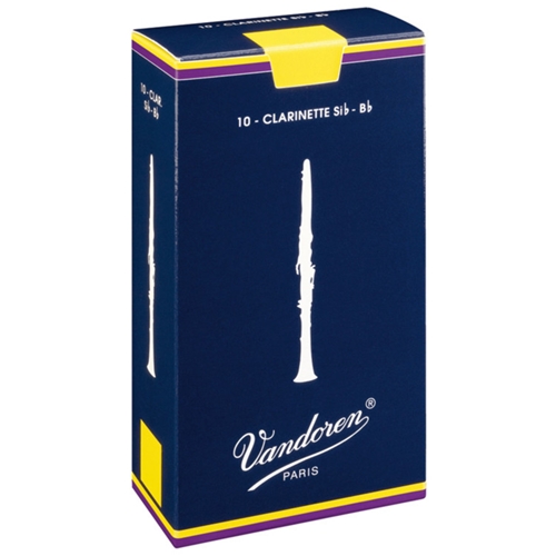 Vandoren CR1015 Bb Clarinet Reeds, Box of 10