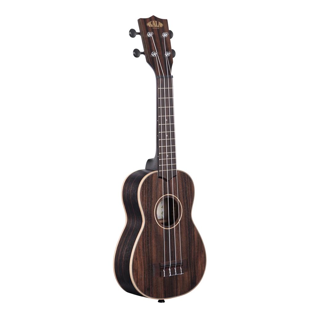Kala Striped Ebony Soprano Ukulele