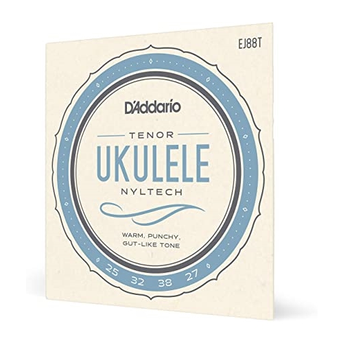D'Addario EJ88T Nyltech Ukulele, Tenor  Strings