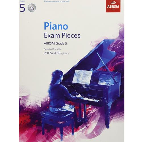 ABRSM Exam Pieces 2017 & 2018 Grade 5 with CD