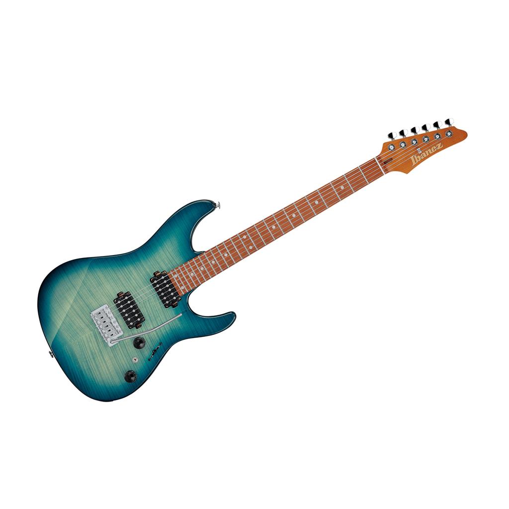 Ibanez AZ24S1F Electric Guitar (TXB : Transparent Turquoise Burst)