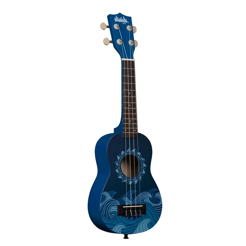 Kala Deep Blue Ukadelic Soprano Ukulele