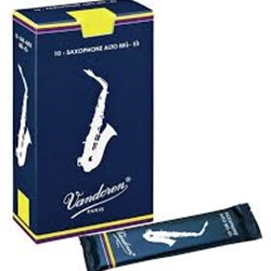 SRT20 Vandoren Alto Sax Traditional Reeds Box of 10