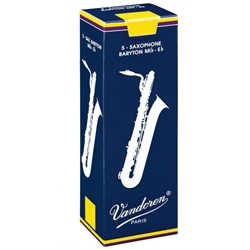 Vandoren Baritone Sax Reeds, Box of 5