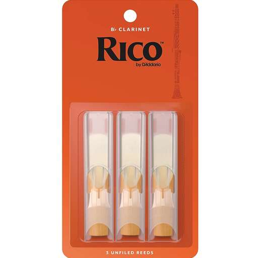 RCA0320 Rico Clarinet #2 3/Pack