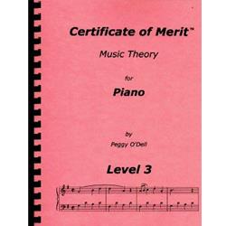 Certificate of Merit Theory Level 3