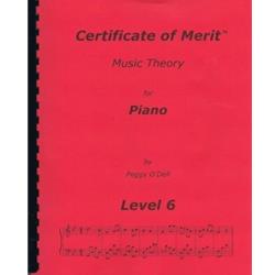 Certificate of Merit Theory Level 6