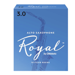 Rico Royal Alto Sax Reeds, Box of 10