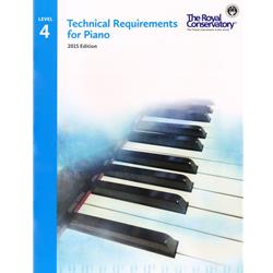 Technical Requirements for Piano Level 4