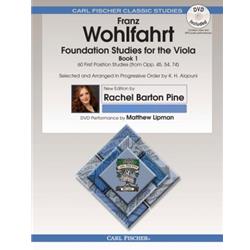 Foundation Studies for the Viola Book 1With DVD  New edition by Rachel Barton Pine